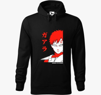 Gaara silhouette pulover s kapuco