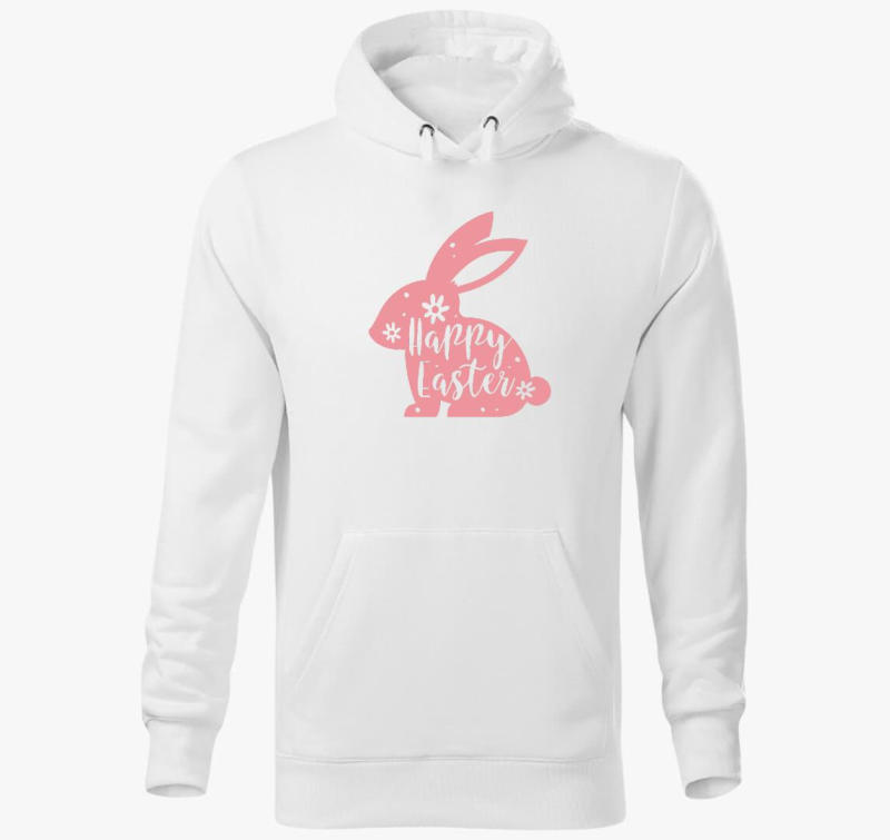 Pink nyuszi pulover s kapuco