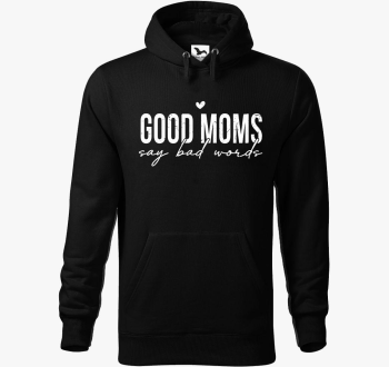 Mom bad words pulover s kapuco