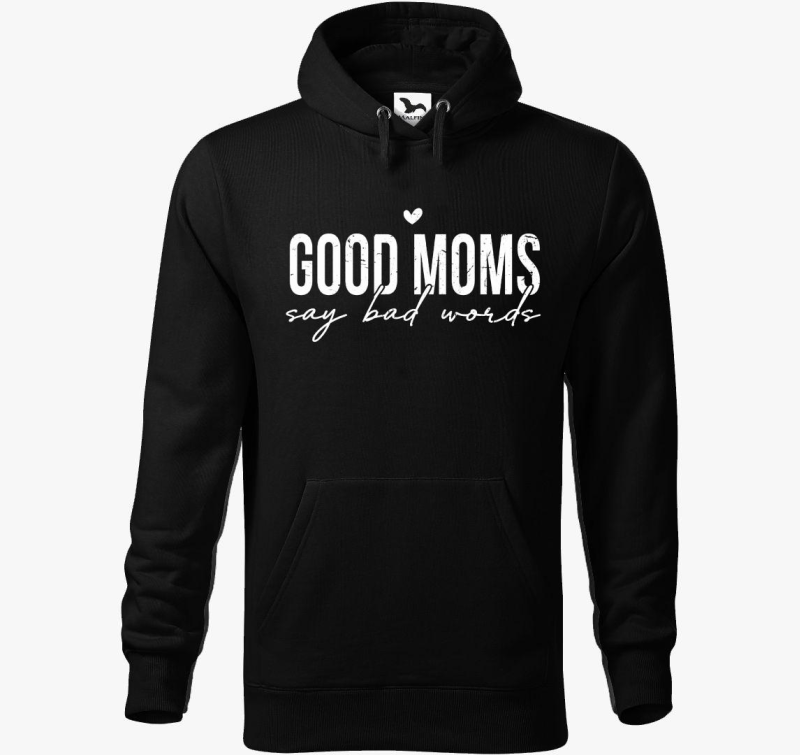 Mom bad words pulover s kapuco