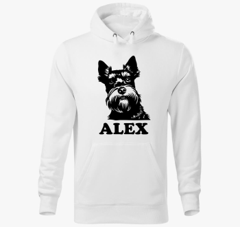 Schnauzer pulover s kapuco