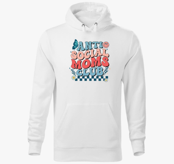 Antisocial MOM Club pulover s kapuco