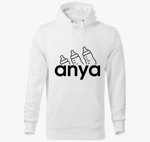 Mama pulover s kapuco