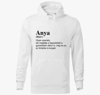 Mama pulover s kapuc