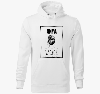 Mama sem hajas pulover s kapuco