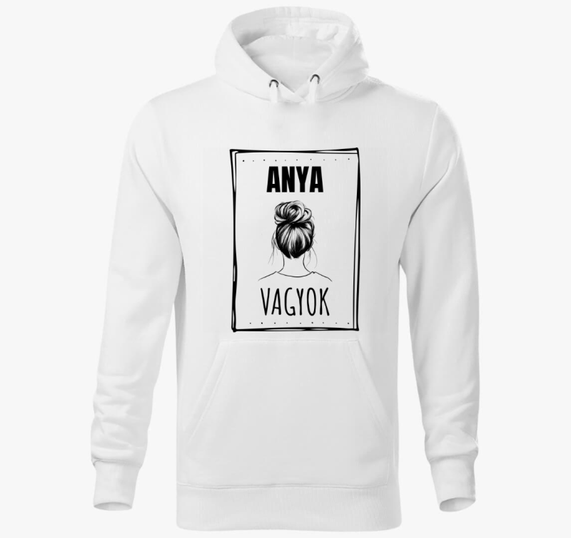 Mama sem hajas pulover s kapuco