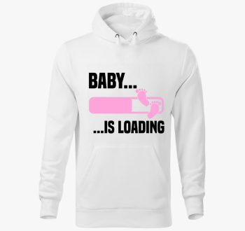 Baby is loading dekle pulover s kapuco