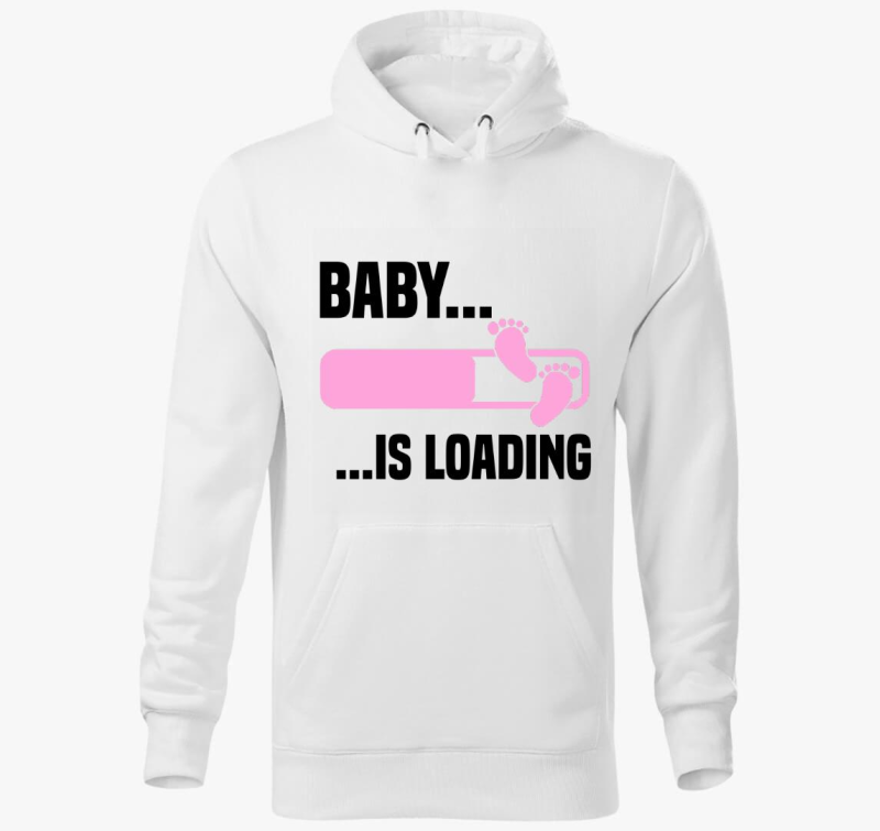 Baby is loading dekle pulover s kapuco