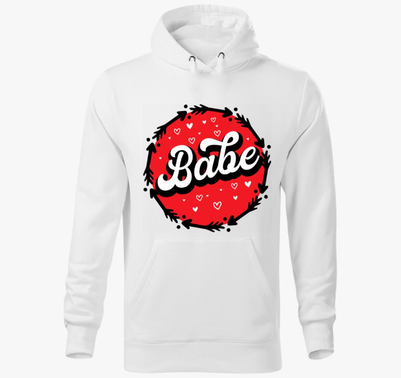 Babe pulover s kapuco