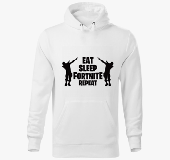 Eat sleep Fortnite repeat gamer pulover s kapuco