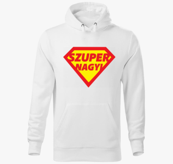Szuper nagyi pulover s kapuco