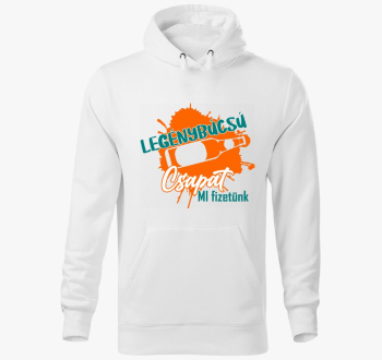 Csapat minta pulover s kapuco