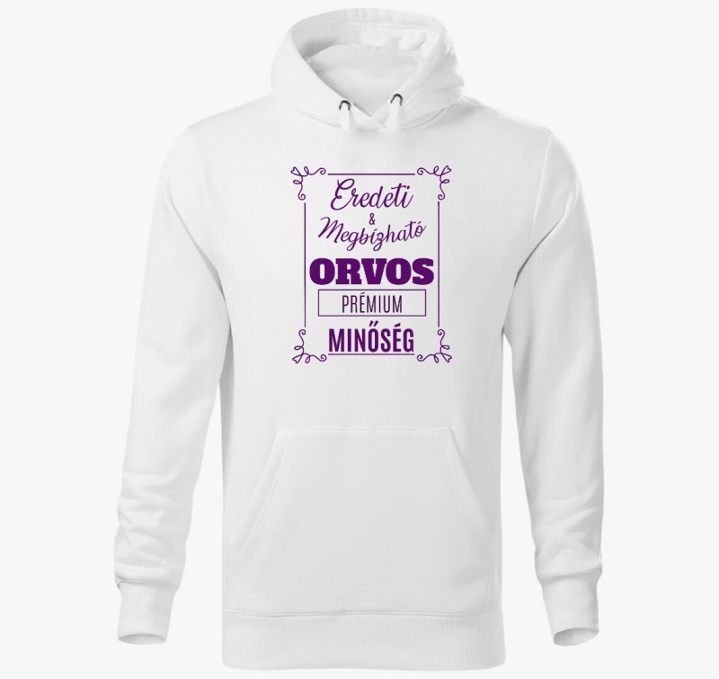 orvos pulover s kapuco