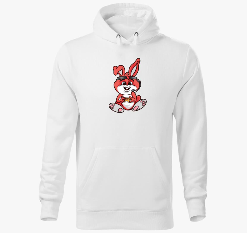Gamer nyuszi pulover s kapuco