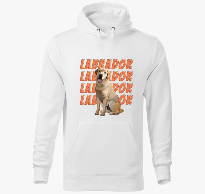 Labrador pulover s kapuco