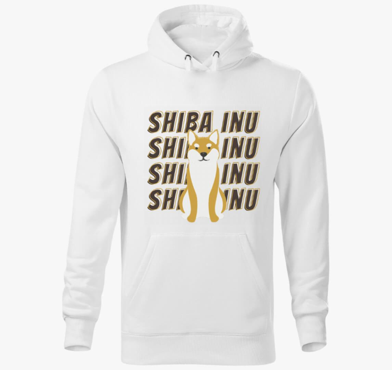 Shiba inu pulover s kapuco