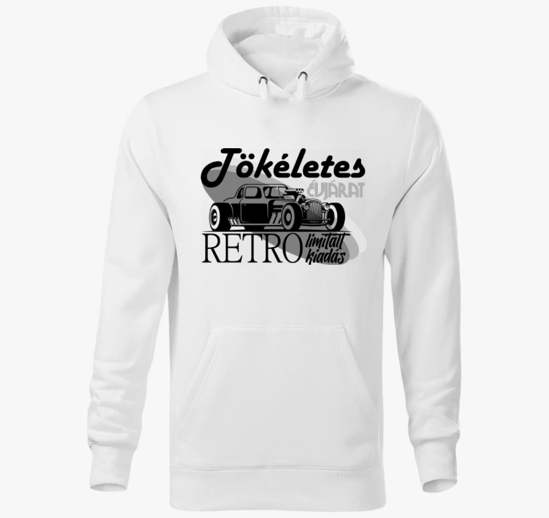 Retro pulover s kapuco