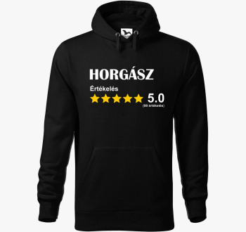 Ribič pulover s kapuco