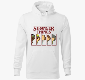 Stranger Things karakteres pulover s kapuco