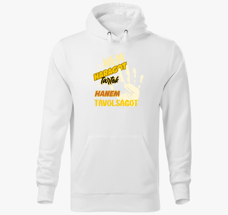Ne haragot tartok feliratos pulover s kapuco