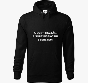 bort piszkosul szeretem pulover s kapuco