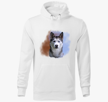 Husky pulover s kapu