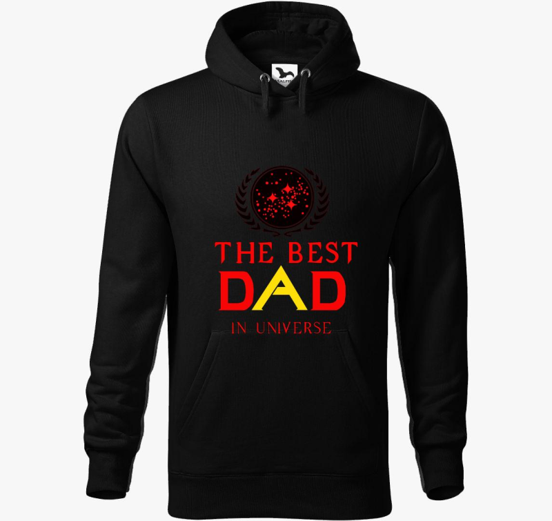 Best Dad in Universe pulover s kapuco