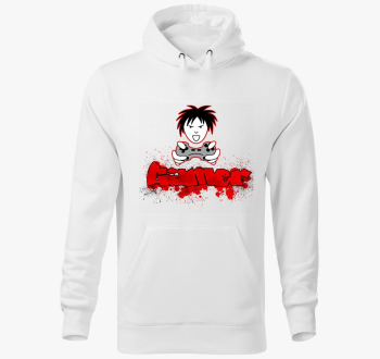 Gamer pulover s kapu