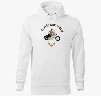 Motoros pulover s kapuco