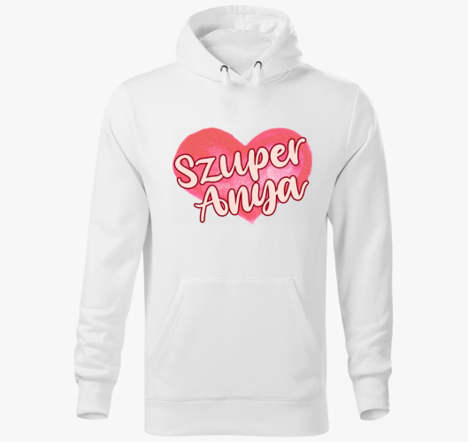 napi Szuper mama pulover s kap...