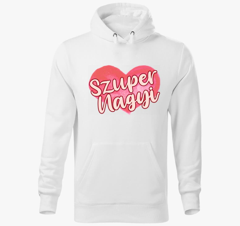 napi Szuper nagyi pulover s kapuco