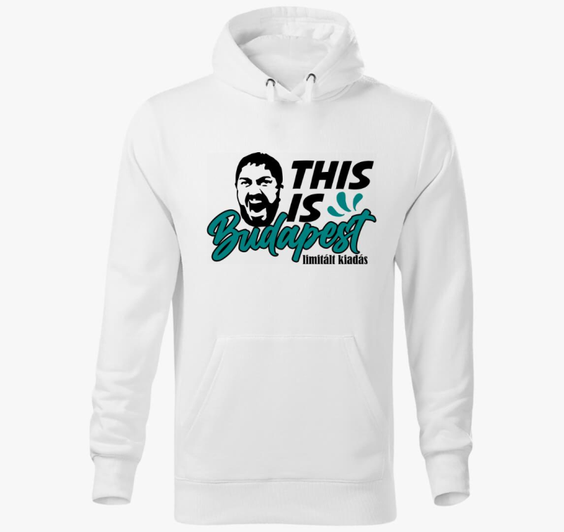 This is Budapest pulover s kapuco