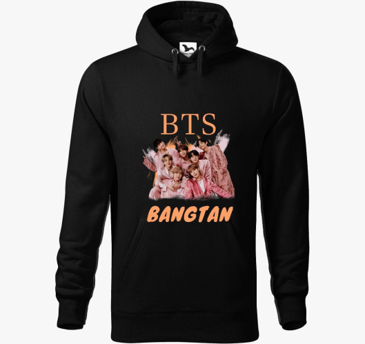 Bts pulover s kapuco