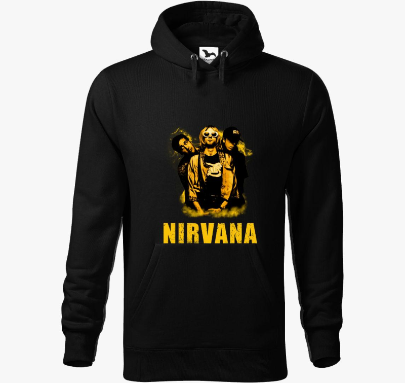 Nirvana pulover s kapuco