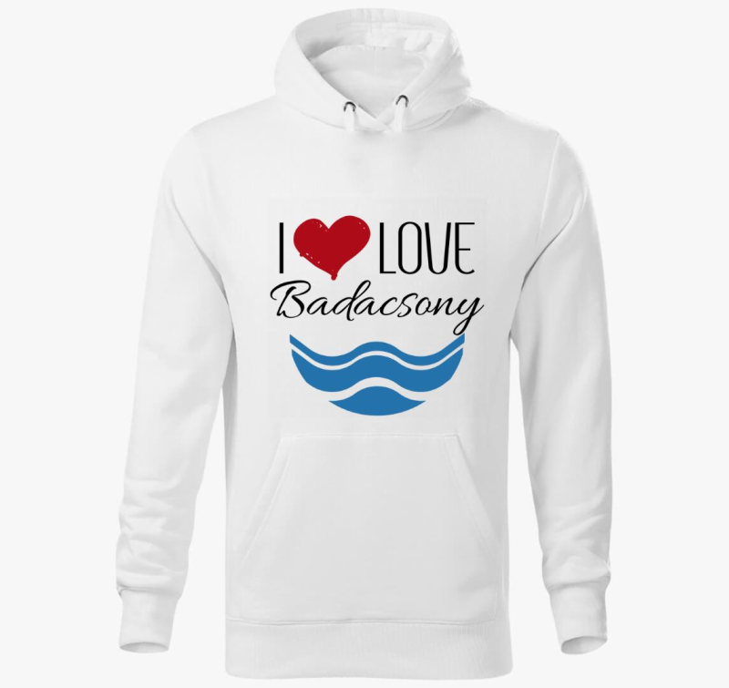 I love Badacsony pulover s kapuco
