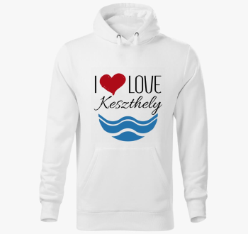 I love Keszthely pulover s kapuco