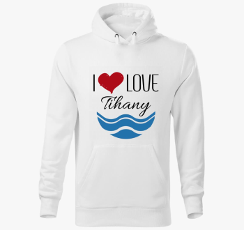 I love Tihany pulover s kapuco
