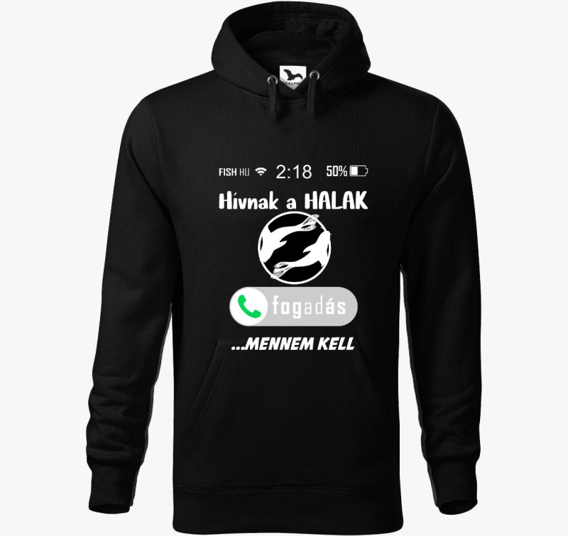 halak pulover s kapuco