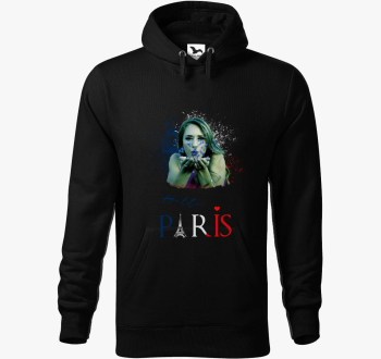 Hello Paris pulover s kapuco