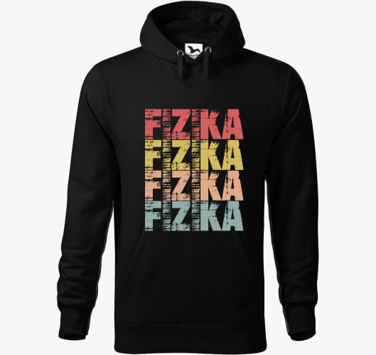 Fizika feliratos pulover s kap...