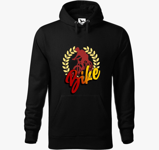 Bike pulover s kapuco