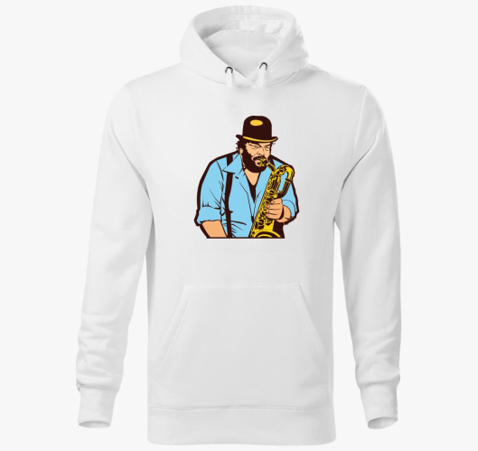 Bud Spencer pulover s kapuco
