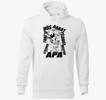 Oče pulover s kapuco