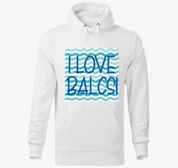 I love Balcsi pulover s kapuco