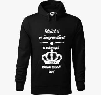 Felejtsd el ez motoros visel pulover s kapuco