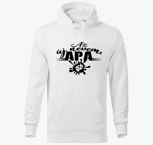 napi nevem Oče pulover s kapuc...