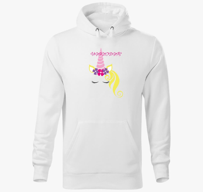 Unikornis pulover s kapuco