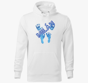 Kezek in pulover s kapuco