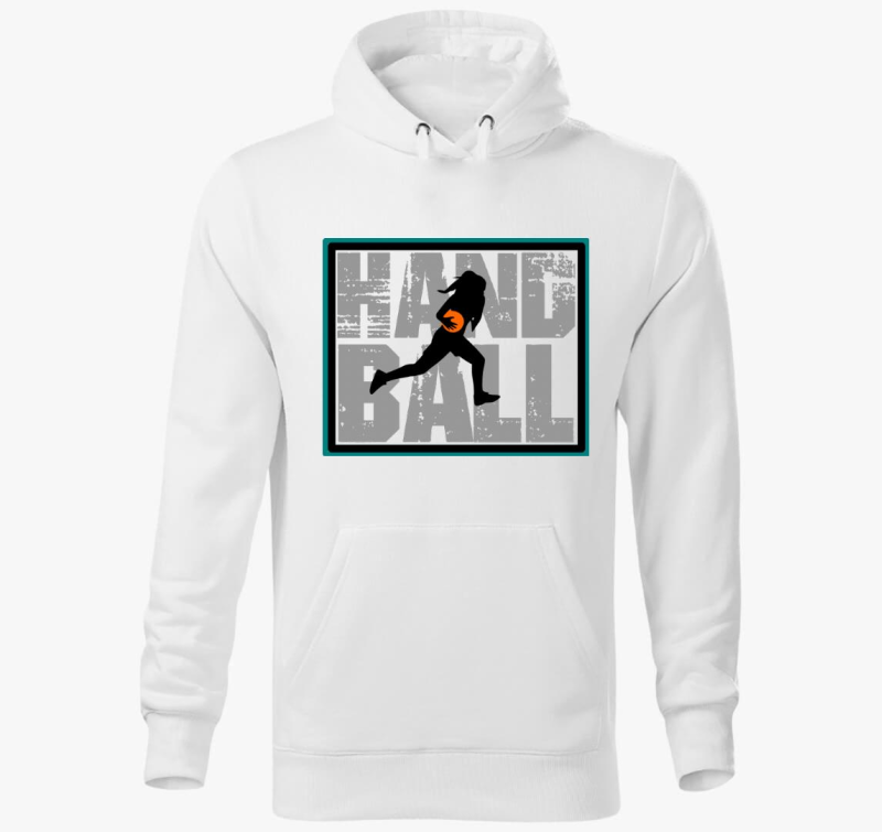 Handball feliratos pulover s kapuco