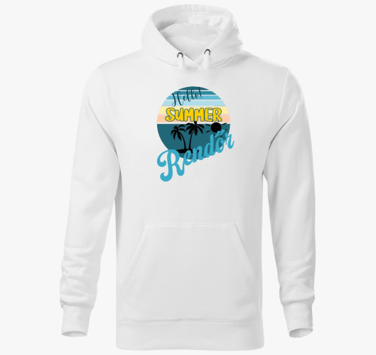 Hello Summer pulover s kapuco